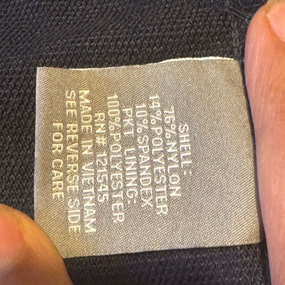 MICHAEL KORS MEN XL Grayish BLUE Zipper up windbreaker top Gorpcore Outdoors - Picture 7 of 13